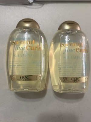OGX Lightweight + Coconut Fine Curls Shampoo, Coconut Water, 13 fl oz NEW