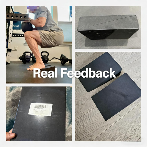 Foam Wedge Slant Board, 2-Pcs Update Calf Stretcher, Squat Wedges for Yoga, Foot - 第 8/12 張圖片
