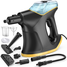 Handheld Steam Cleaner, Multipurpose Pressurized Steamer with Continuous Steam