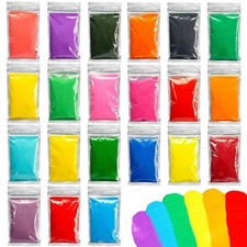 21 Pack Colored Sand for Crafts Kids Art Decor Wedding Sand Ceremony 4.63 lb
