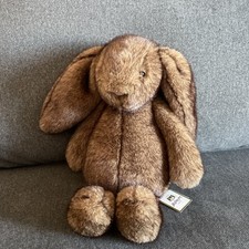 Jellycat NWT Hoppleston Luxe Bunny Plush Stuffed Animal Authentic Bashful