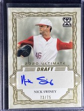 Swiney, Nick - 2019 Leaf Ultimate Draft - Autograph - 73/75