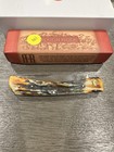 Rough Rider RR2775 Cinnamon Bone Stag Large Work Knife Linerlock NIB — photo 3