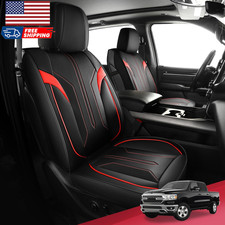 FREESOO Seat Covers for Dodge Ram 2002-2024 1500 2500 3500 Classic Crew Quad ...