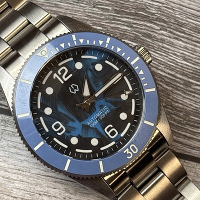 Wishdoit WSD9987 Automatic Diver Ceramic Bezel Miyota 8215 NIB SHIPS FROM USA