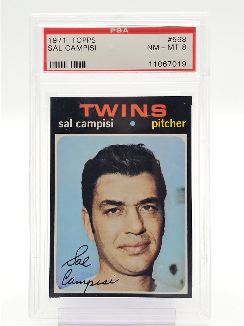1971 Topps #568 Sal Campisi front