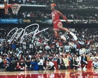 Michael Jordan Chicago Bulls "In Flight" Autographed Signed Reprint Photo
