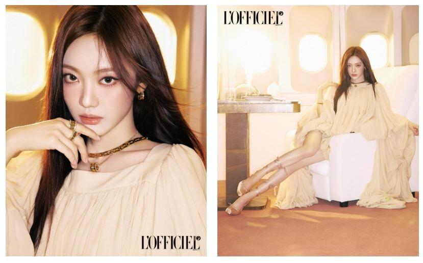 L'OFFICIEL HOMMES aespa KARINA KOREA MAGAZINE 2025 SUMMER SPECIAL