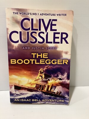 The Bootlegger Isaac Bell Adventure Clive Cussler Large Paperback Book