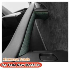 For Tesla New Model 3 Highland 2024 Inner Door Handle Protective Cover Suede