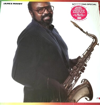 JAMES MOODY SEALED AUDIOPHILE JAZZ LP SOMETHING SPECIAL NOVUS IDRIS MUHAMMAD DMM