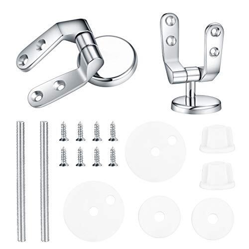 Cerniere Copriwater, Cerniere Sedile WC Coppia, Kit Cerniera Fissa (Y6M)