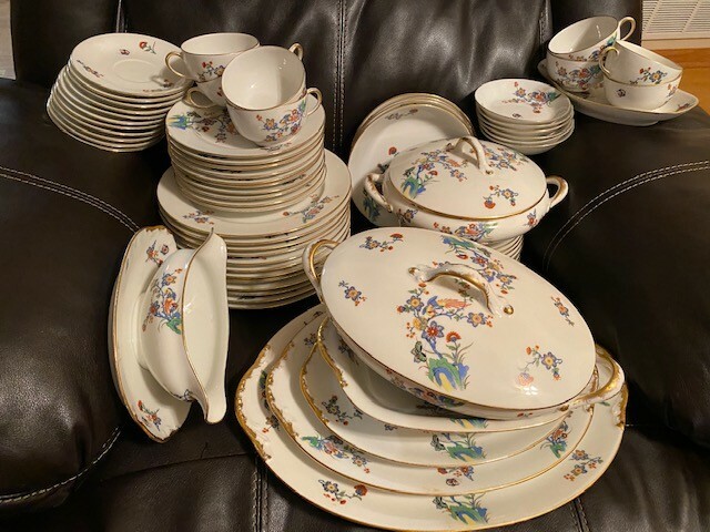 Vintage Limoges Porcelan Set (68 pieces) | eBay
