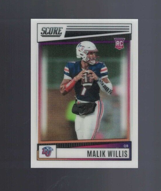 Malik Willis RC 2022 Score Dynamic Rookie 3D Lenticular #305 CASE HIT (H)