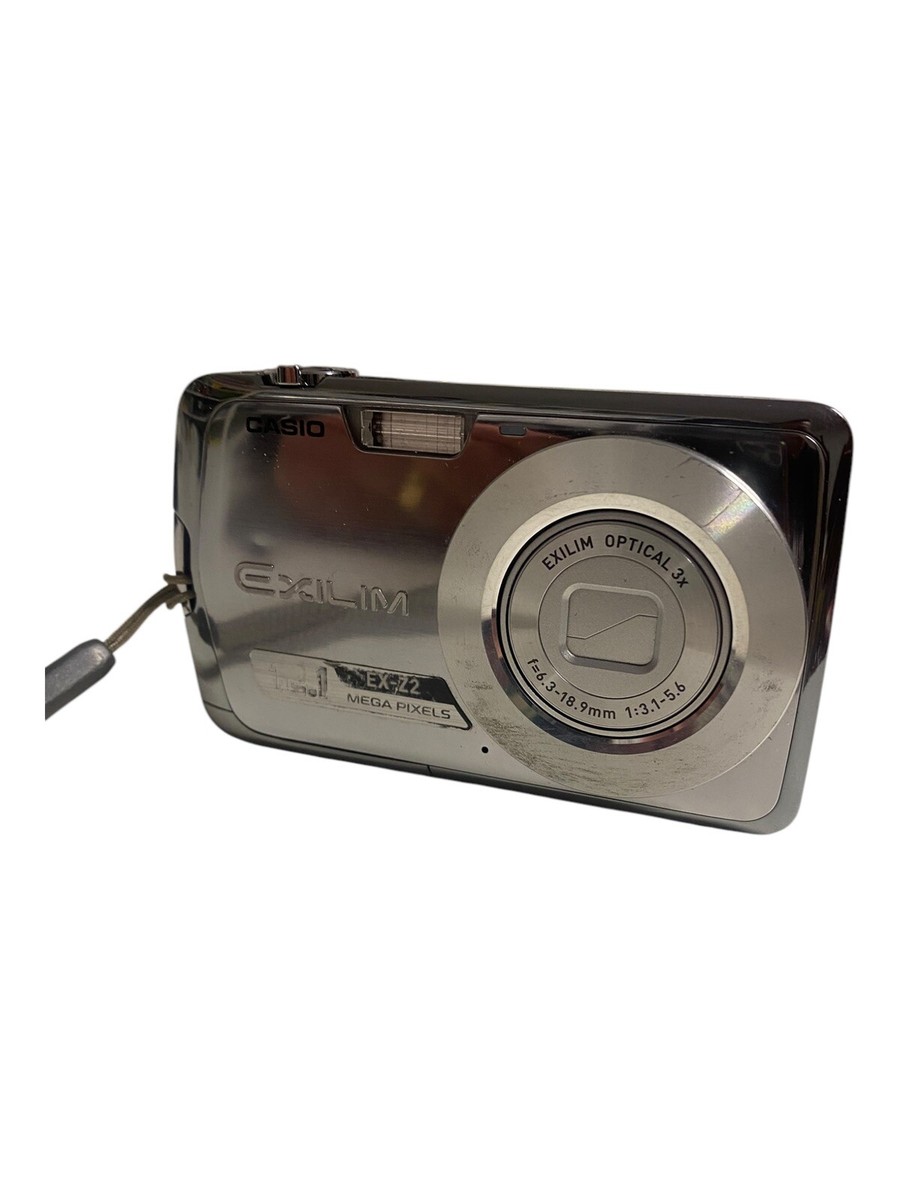 Casio Exilim EX Z2 Digitalkamera silber schwarz Digicam 12.1 MP | eBay