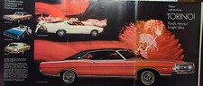 68 Ford Torino Red Hardtop Fastback Gt Squire Wagon Sedan Vintage Print 1967 68 Ford Torino Red Hardtop Fastback Gt Squire Wagon Sedan Vintage Print 1967