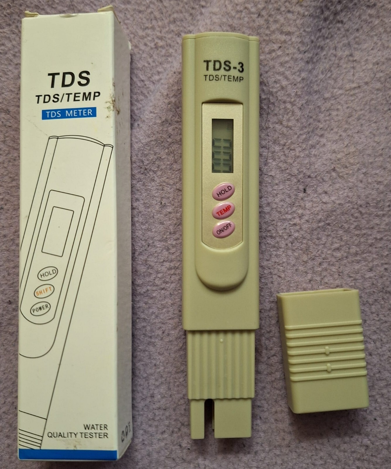 TDS / TEMP Digital Tester Home Drinking Tap Water Quality Purity Tester ...