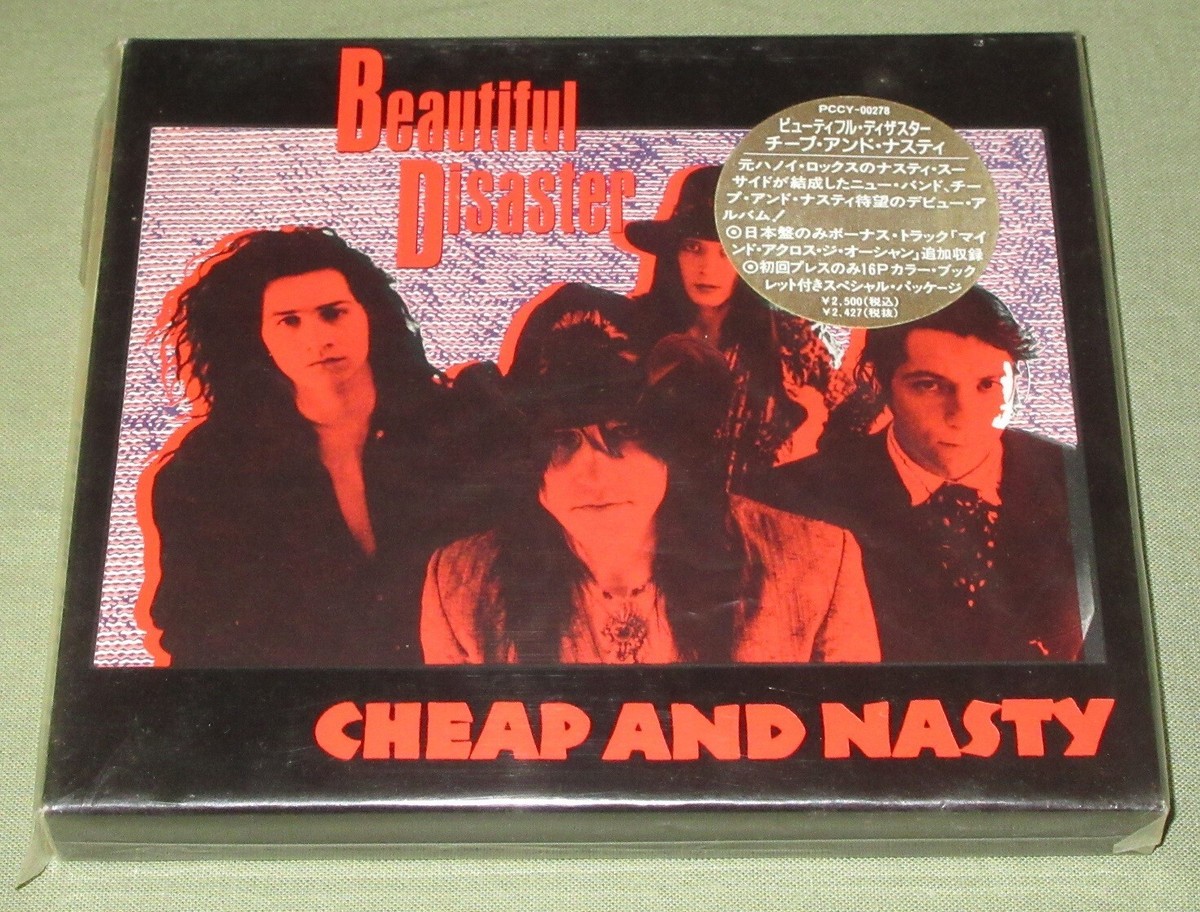 $0 SHIP! Cheap And Nasty JAPAN CD JAN STENFORS Beautiful Disaster