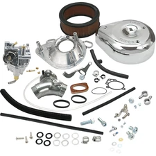S&S Cycle Super E Carburetor Kit Harley-Davidson Big Twin EVO 1993-99 - 11-0419