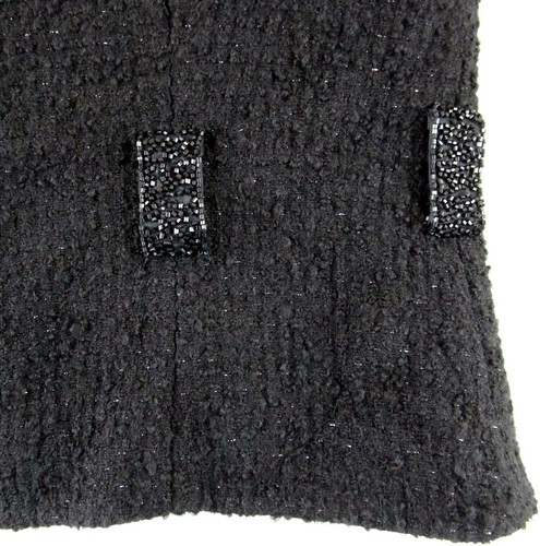 NWT Karen Kane Lifestyle Elegant Textured Black Jacket Blazer, Lined, 16, $248 - Picture 5 of 9