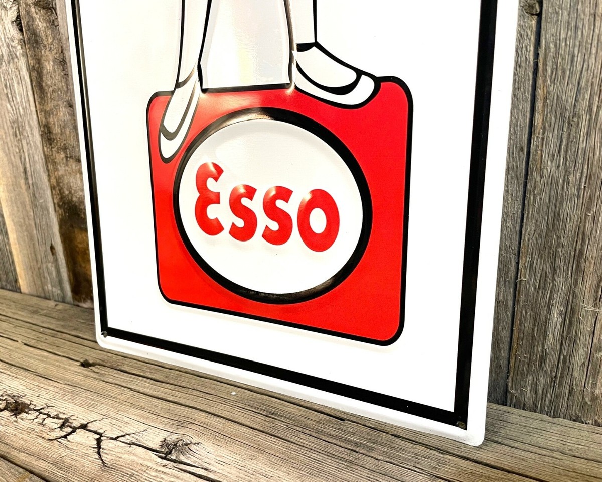 Esso Girl Gasoline Gas Large 24