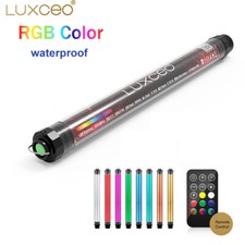 LUXCEO P7RGB Waterproof Stick Handheld RGB LED Tube Light Bi-Color 3000K-5750K