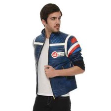 HOT My Chemical Romance Party Poison Jacket Costume Cosplay Blue Version S-2XL