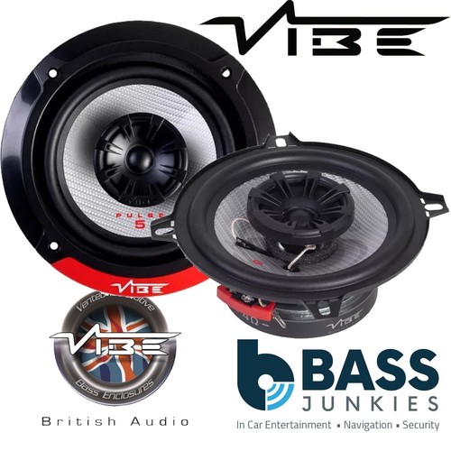 Vibe PULSE5-V3 Coaxial Speakers Fits Ford Escort 1990-2000 Front Doors - Picture 2 of 8