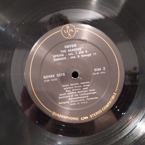 Haydn The Seasons Vol 2 Vinyl Record Box Set QSVBX 5215 - Picture 4 of 9