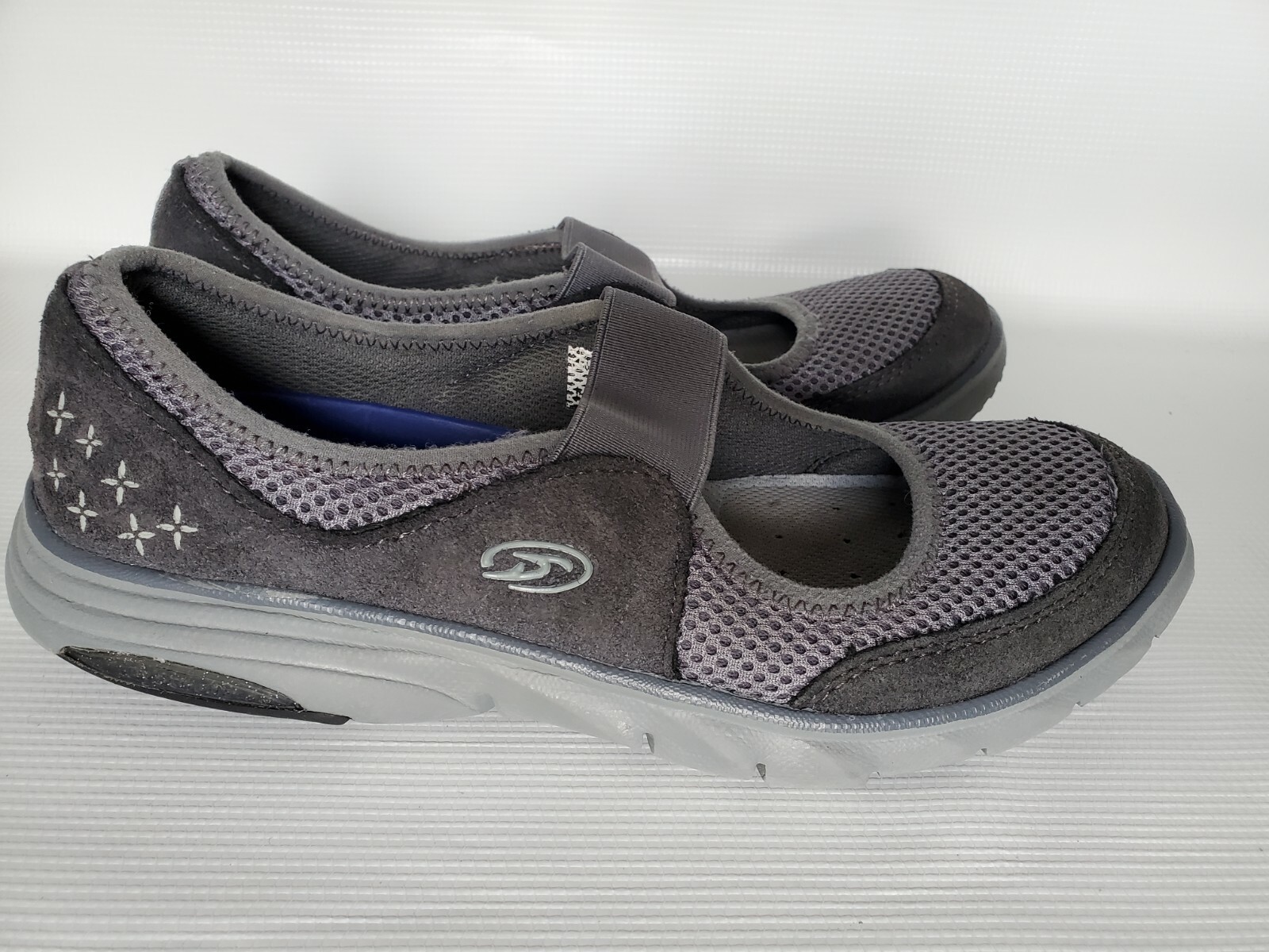 Dr Scholls Women Gray Mary Jane Shoes Size 6.5M eBay