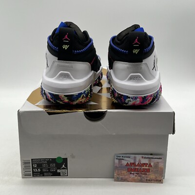 Size 12 - Jordan Why Not Zer0.6 White Multi-Color White Black