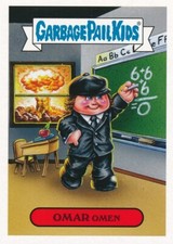 10B OMAR OMEN 2019 GPK Revenge Oh, Horror-ible RETRO BLACK LIGHT OMEN
