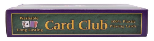 Card Club 100% Plastic 2-deck Set-Up - Picture 3 of 6