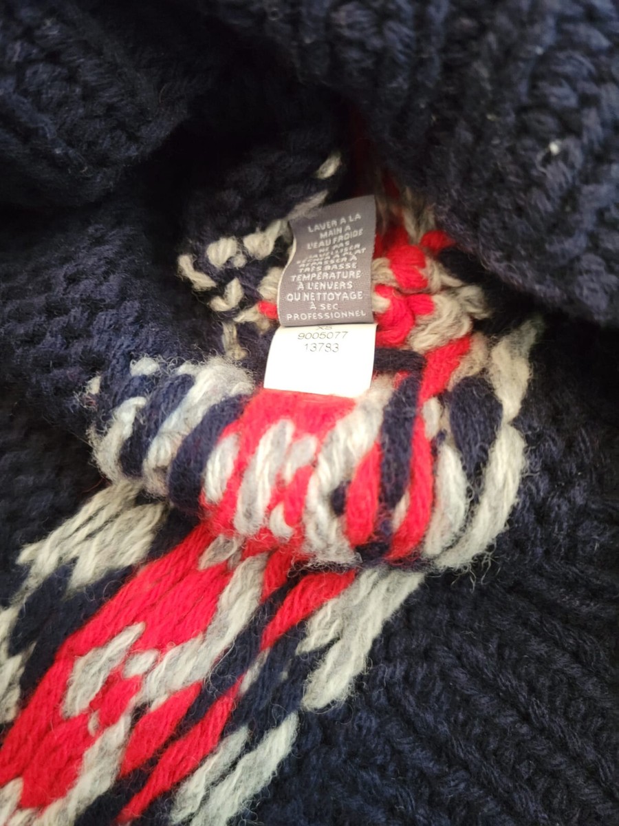 Bonobos 100% Wool Thick Chunky Fair Isle Crewneck Sweater XS S $450 | eBay