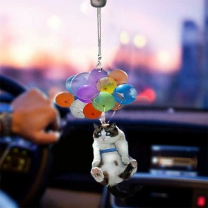 Katze Rückspiegel Ornament Katzen Ballons Rückspiegel Dekoration Auto Rickspiegel Deko Katze Auto Hängende Ornamente Mit Bunten Ballon Auto Inneneinrichtung Hängen Für Auto Spiegel Zubehör 8 x 4.5 cm Katze Rückspiegel Ornament Katzen Ballons Rückspiegel Dekoration Auto Rickspiegel Deko Katze Auto Hängende Ornamente Mit Bunten Ballon Auto Inneneinrichtung Hängen Für Auto Spiegel Zubehör 8 x 4.5 cm