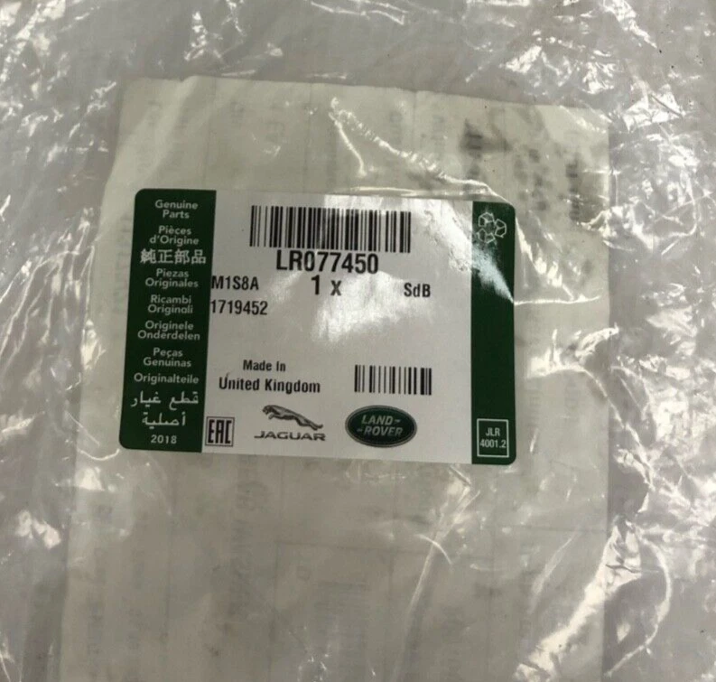 Limpiaparabrisas trasero original Land Rover Discovery Sport 2015 + LR077450 Foto 3 de 3