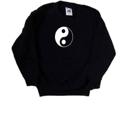 TEETREEDESIGNS Yin Yang Kids Sweatshirt