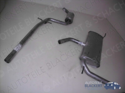 Auspuffset Mitteltopf+Endtopf für Seat Leon + Altera 1.2 TSI 2010-2015