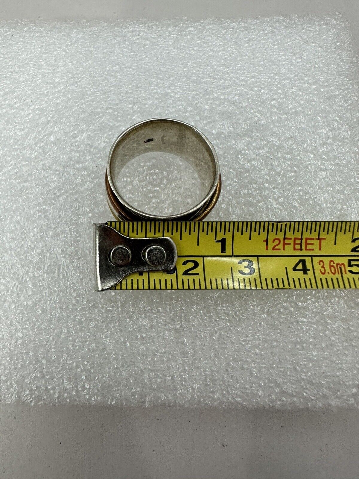 Spinner Sterling Silver Ring 925 Solid Handmade W… - image 4