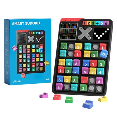 GiiKER Smart Sudoku Puzzle Games, Original 2500 Challenges Sudoku for Kids, B...