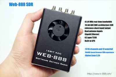 16bit ADC 62M Bandwidth DDC Web SDR
