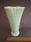 Light Green Glazed Art Deco 9" Vase Vintage