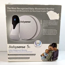 Babysense 5s Infant Movement Monitor Baby Monitor 2 Sensor Pads HiSense