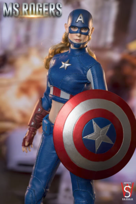 SWTOYS 1/6 ミス ロジャース  FS049 New SWTOYS FS049 1/6 Female Captain America MS.Rogers 12