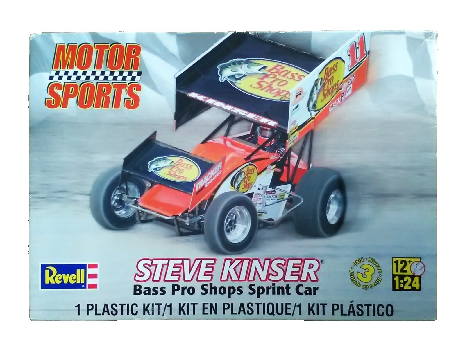 モノグラム 1/24 Steve Kinser Sprint Car Steve Butler Sprint Car