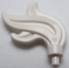 Lego 3x Castle White Plume Feather
