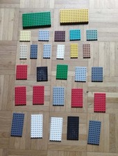 Lego Basic Bauplatten Platte Konvolut bunt ge...