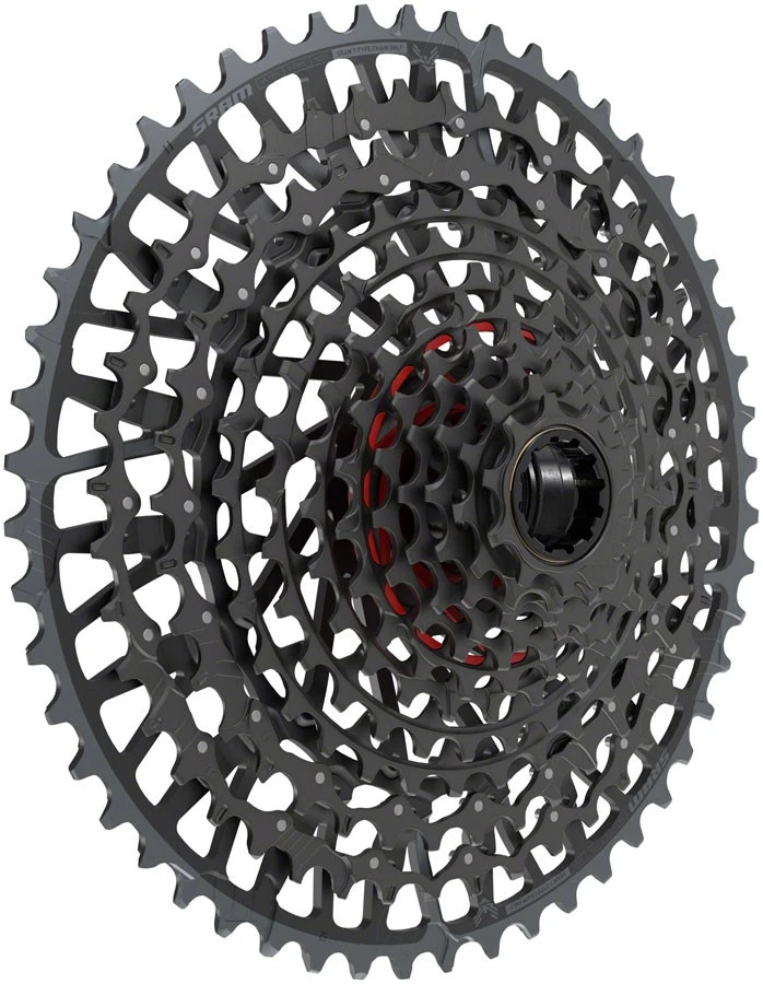 Cassette SRAM X0 Eagle T-Type XS-1295 - 12 velocidades, 10-52t, para controlador XD, negro Foto 2 de 2