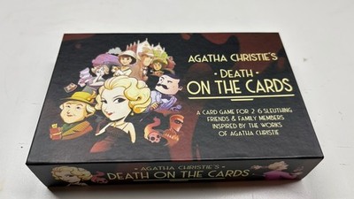 Agatha Christie's Death on the Cards - Card Game - Modiphius (2019) - Very Good