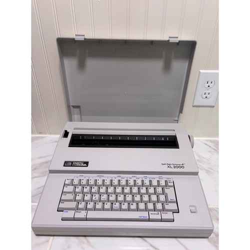 Smith Corona XL 2000 Electric Typewriter Spell-Right Dictionary Vintage WORKS